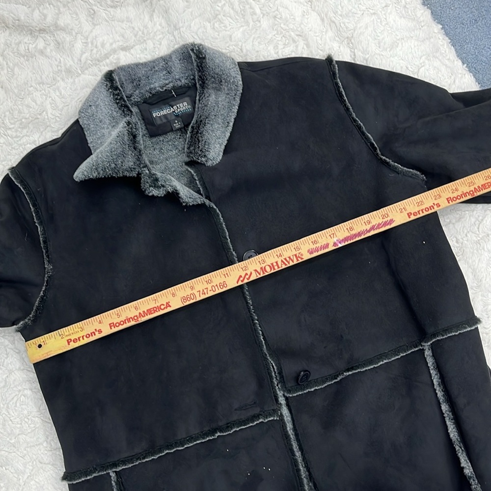 Vintage Full Length Shearling Patchwork Jacket - image 6